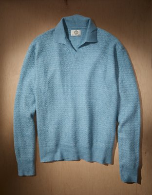 AE x Tru Kolors Long Sleeve Sweater Polo