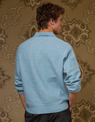 Polo en tricot à manches longues AE x Tru Kolors