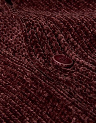 AE x Tru Kolors Chenille Shawl Collar Cardigan