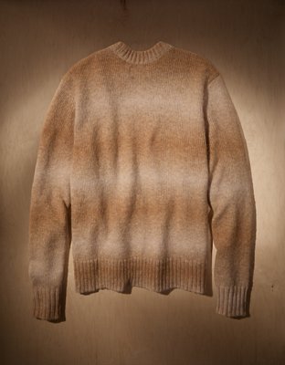 Chandail à col rond ombré AE x Tru Kolors