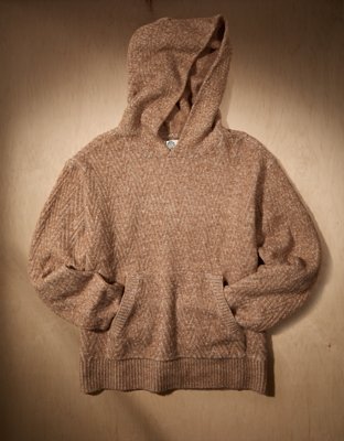 AE x Tru Kolors Herringbone Sweater Hoodie