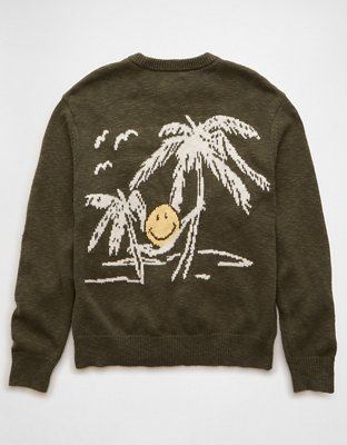AE | Smiley® Graphic Sweater