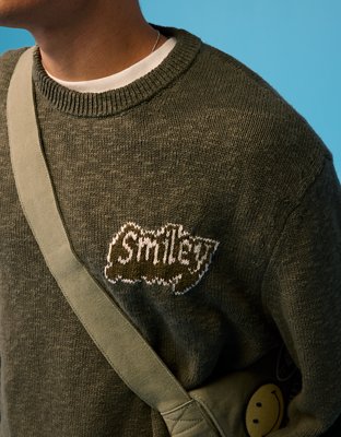 AE | Smiley® Graphic Sweater