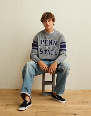 Женский свитер American Eagle AE Penn State с принтом, цвет: Тёмно-синий — фото 6