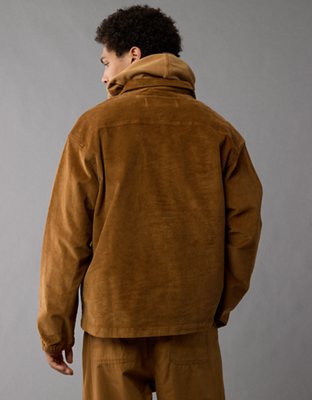 Мужские рубашки American Eagle Timberland x AE Corduroy Popover Shirt — фото 3