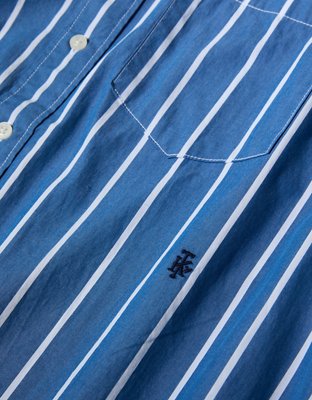 AE x Tru Kolors Poplin Striped Shirt