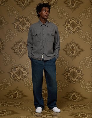 AE x Tru Kolors Brushed Flannel Shirt