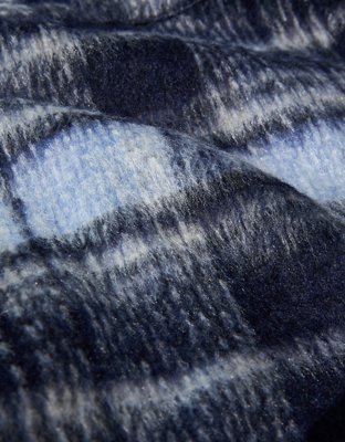 AE x Tru Kolors Heavyweight Brushed Plaid Overshirt