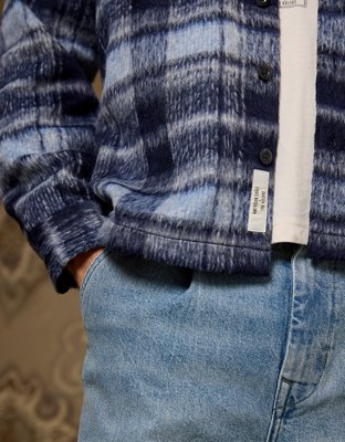 Surchemise à carreaux brossés lourde AE x Tru Kolors