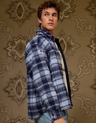 Surchemise à carreaux brossés lourde AE x Tru Kolors