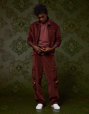 AE x Tru Kolors Corduroy Full-Zip Mechanic Jacket