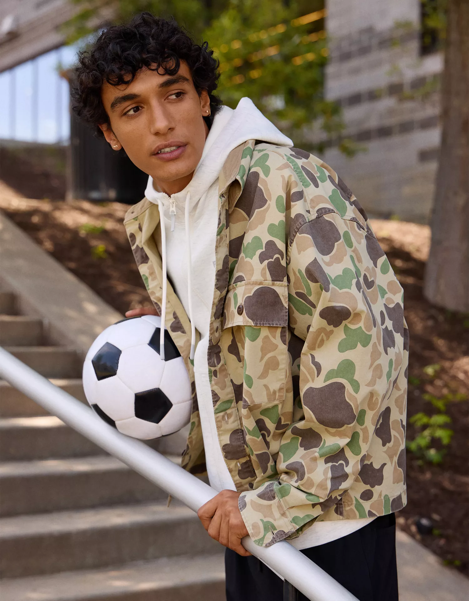 AE Boxy Fit Overshirt - thumbnail 8