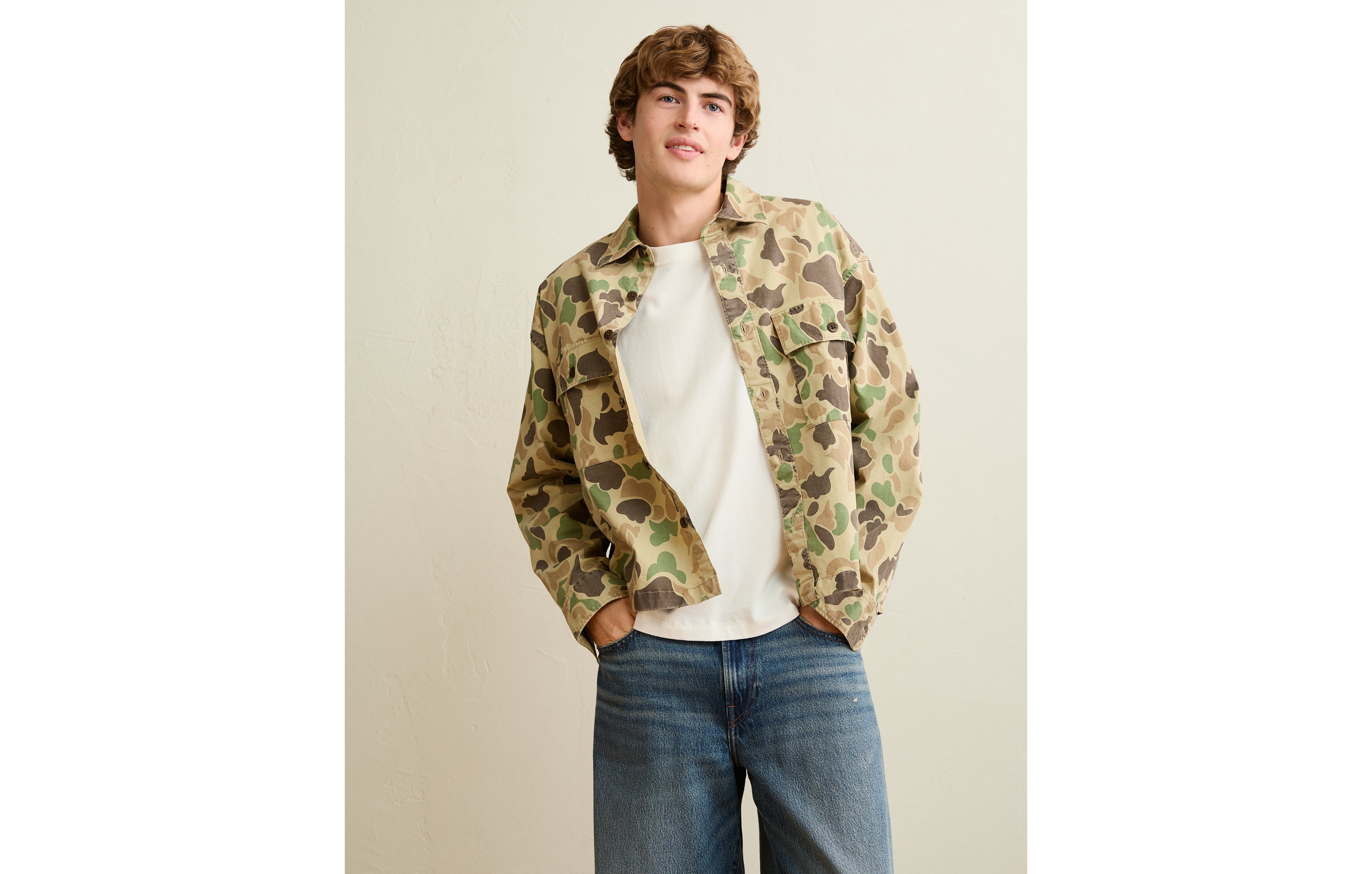 AE Boxy Fit Overshirt