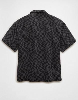 AE | Smiley® Short-Sleeve Button-Up Shirt