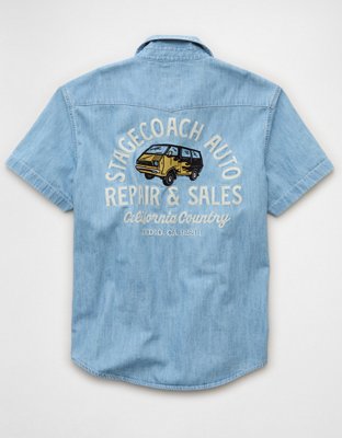 AE x Stagecoach Western Denim Shirt