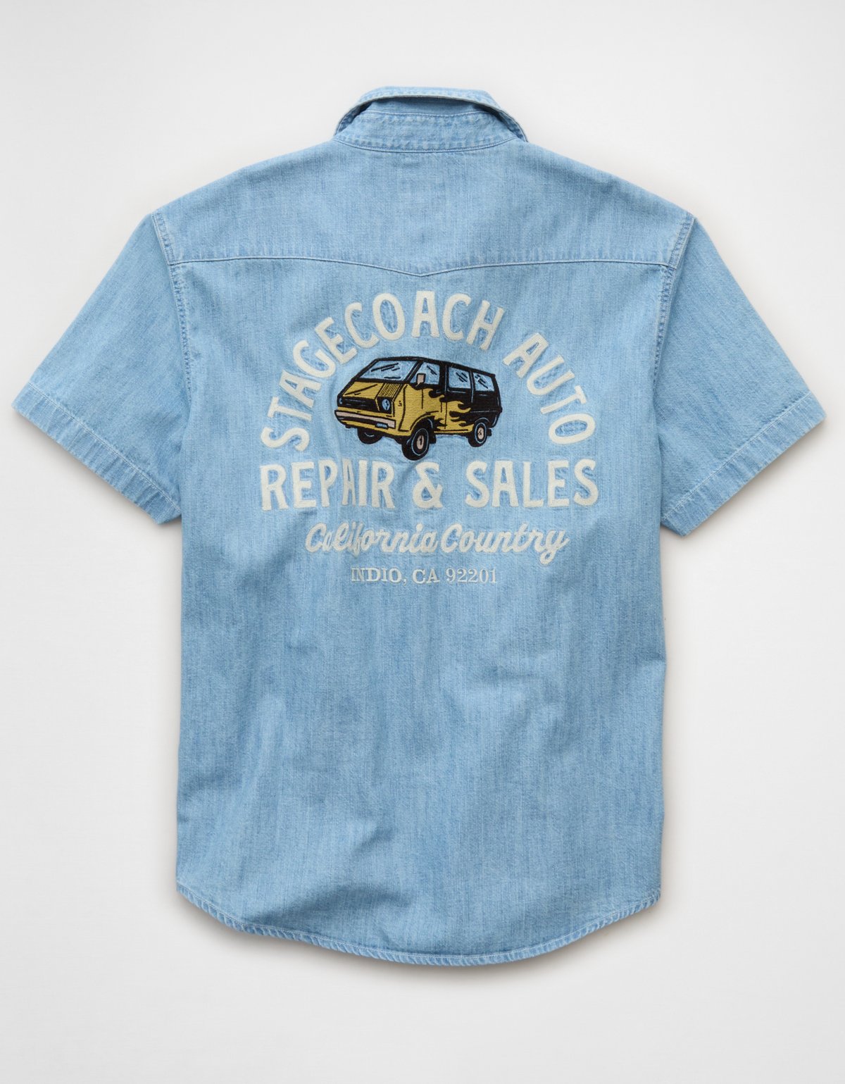 AE x Stagecoach Western Denim Shirt - image 5