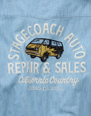 AE x Stagecoach Western Denim Shirt