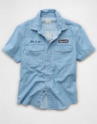 AE x Stagecoach Western Denim Shirt