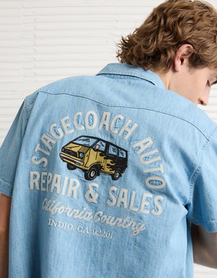 AE x Stagecoach Western Denim Shirt