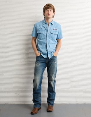 AE x Stagecoach Western Denim Shirt