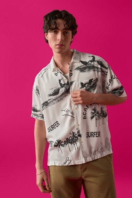 AE x Jorge Campos Button-Up Shirt