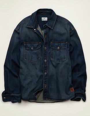 AE x Lamine Yamal Denim Overshirt