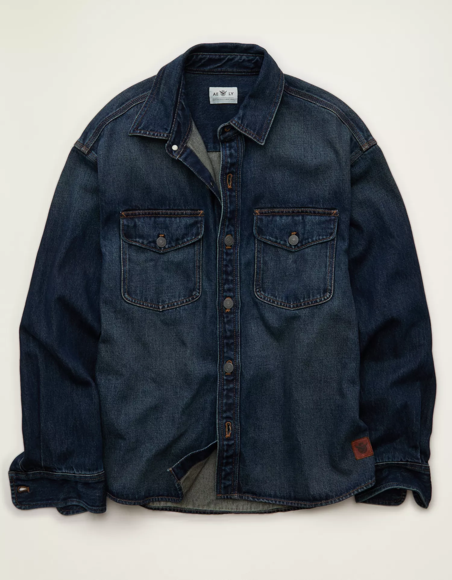 AE x Lamine Yamal Denim Overshirt - thumbnail 3