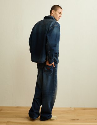 AE x Lamine Yamal Denim Overshirt