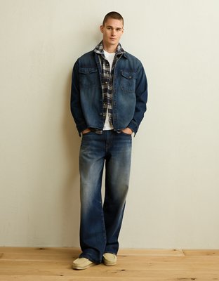 AE x Lamine Yamal Denim Overshirt