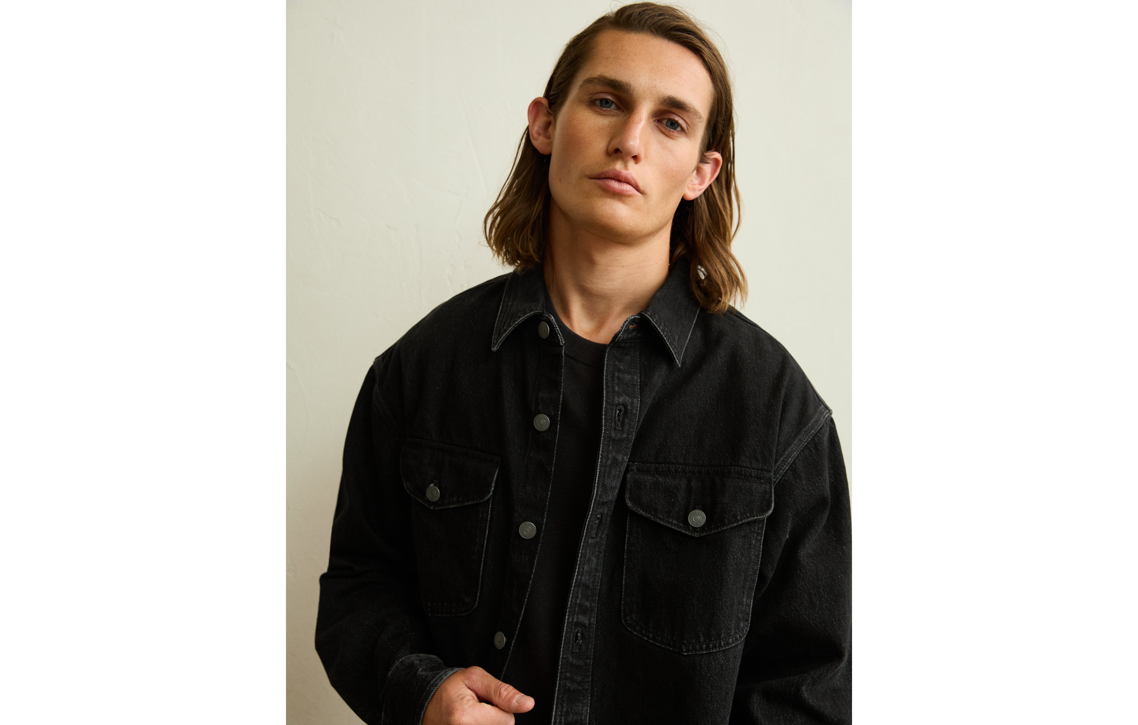 AE x Lamine Yamal Denim Overshirt
