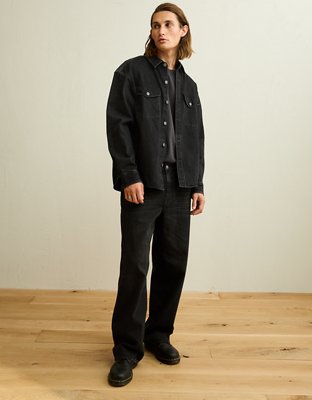 AE x Lamine Yamal Denim Overshirt