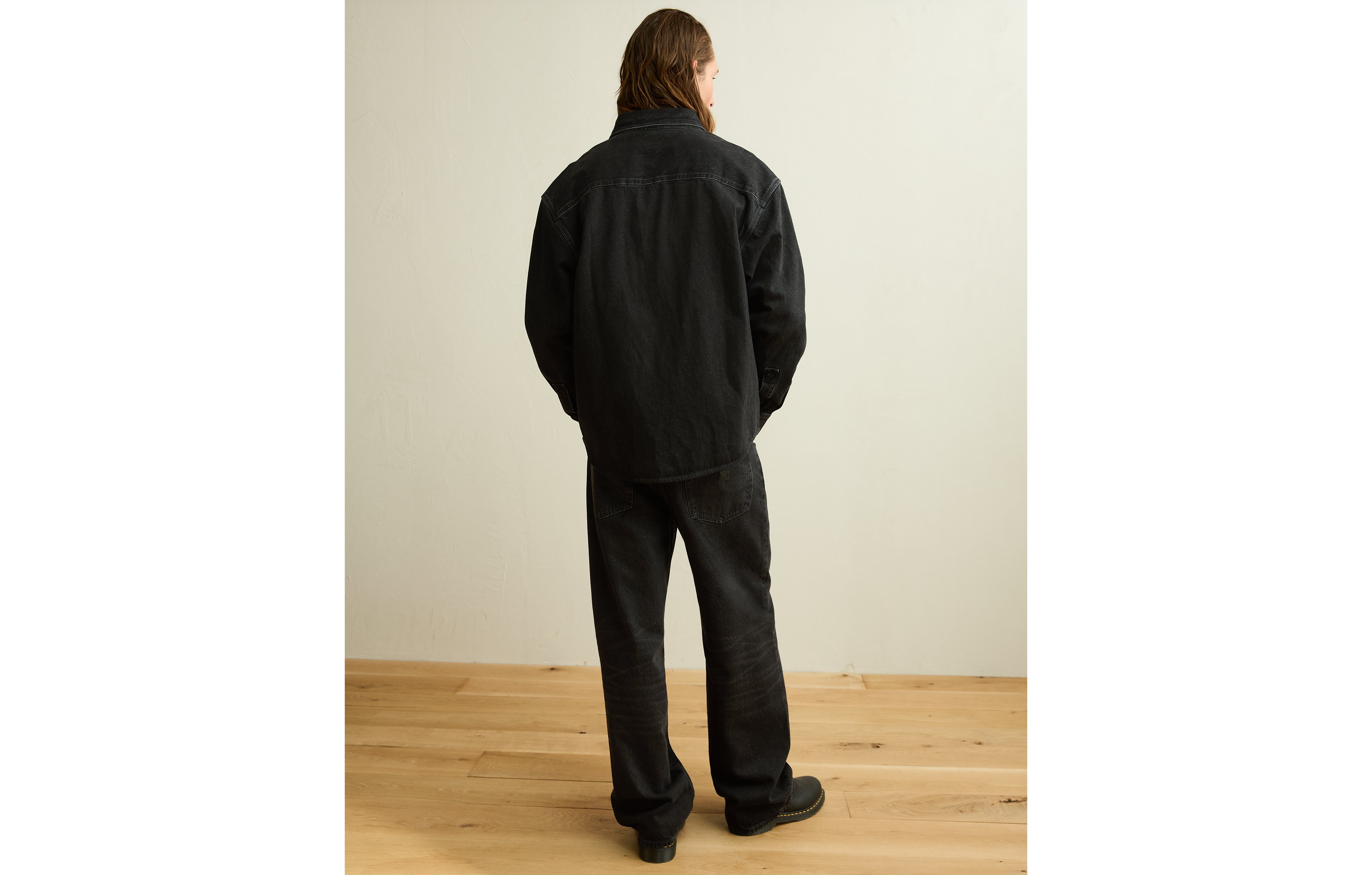 AE x Lamine Yamal Denim Overshirt