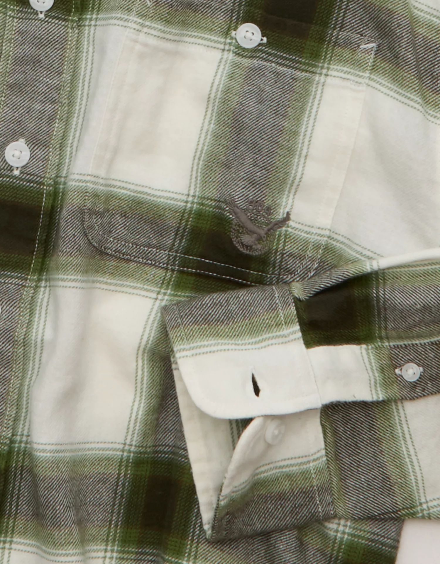 AE x Lamine Yamal Flannel Button-Up Shirt - thumbnail 7