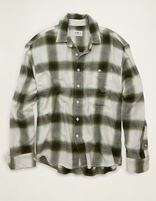 AE x Lamine Yamal Flannel Button-Up Shirt