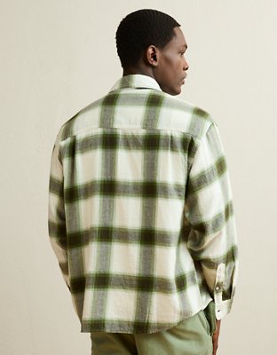 AE x Lamine Yamal Flannel Button-Up Shirt