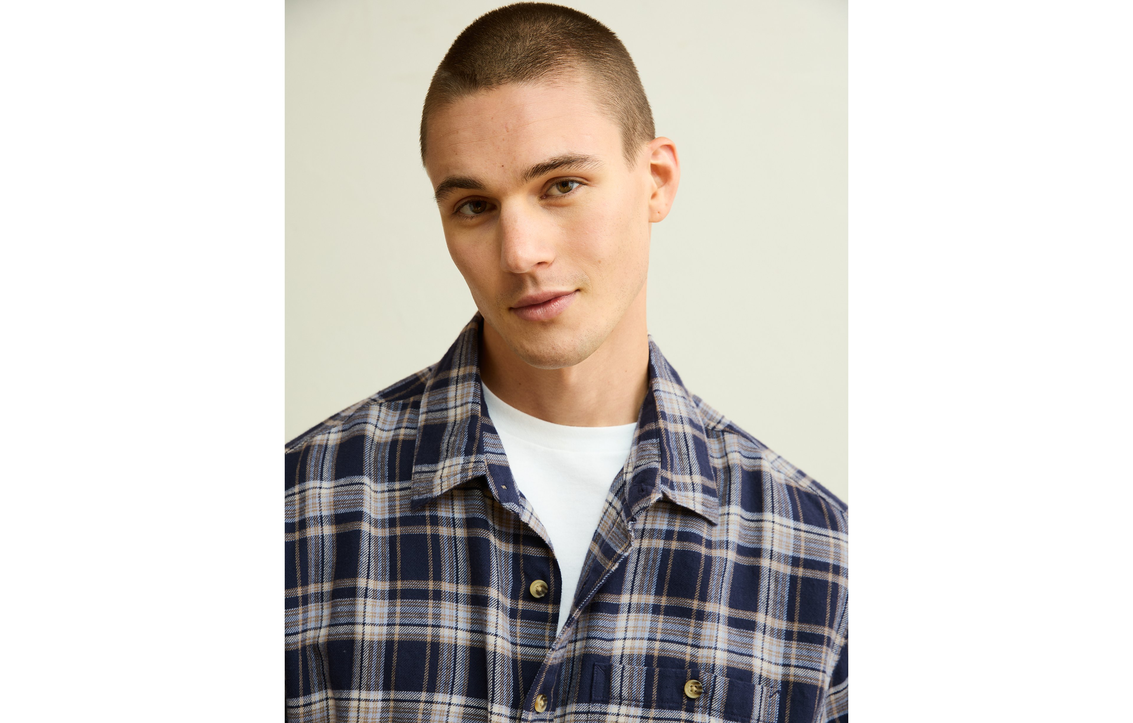 AE x Lamine Yamal Flannel Button-Up Shirt