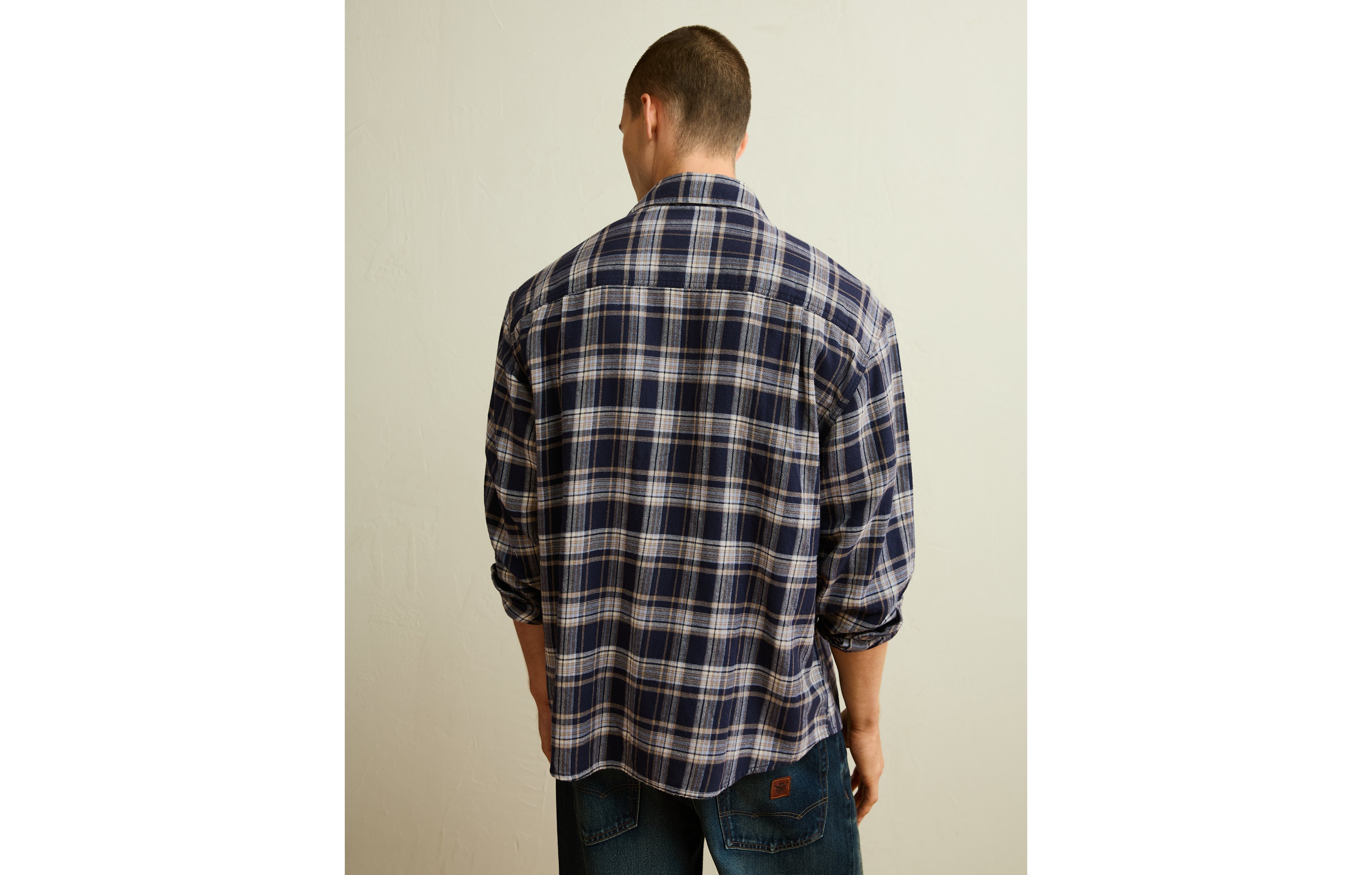AE x Lamine Yamal Flannel Button-Up Shirt