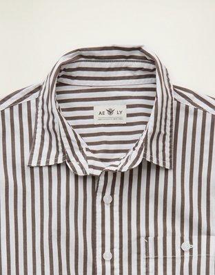 AE x Lamine Yamal Poplin Button-Up Shirt