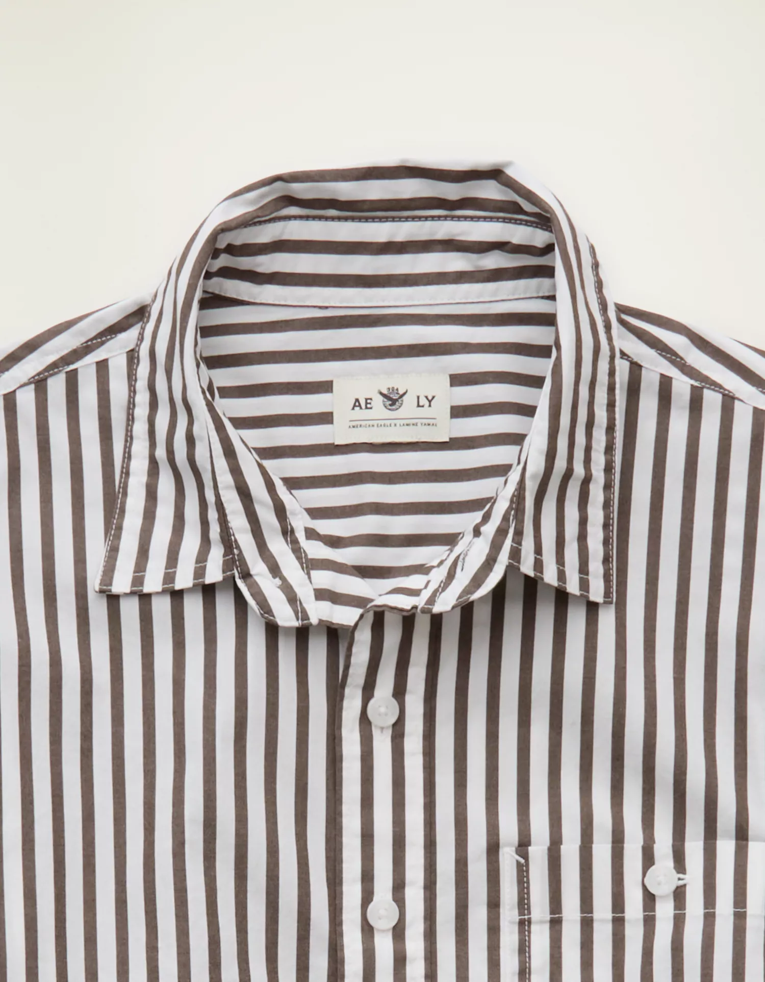AE x Lamine Yamal Poplin Button-Up Shirt - thumbnail 7