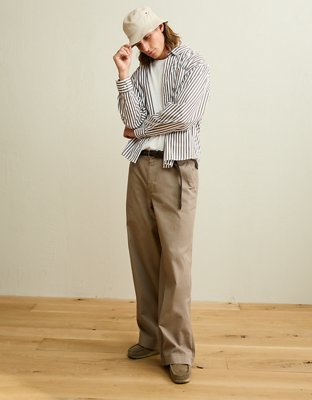 AE x Lamine Yamal Poplin Button-Up Shirt
