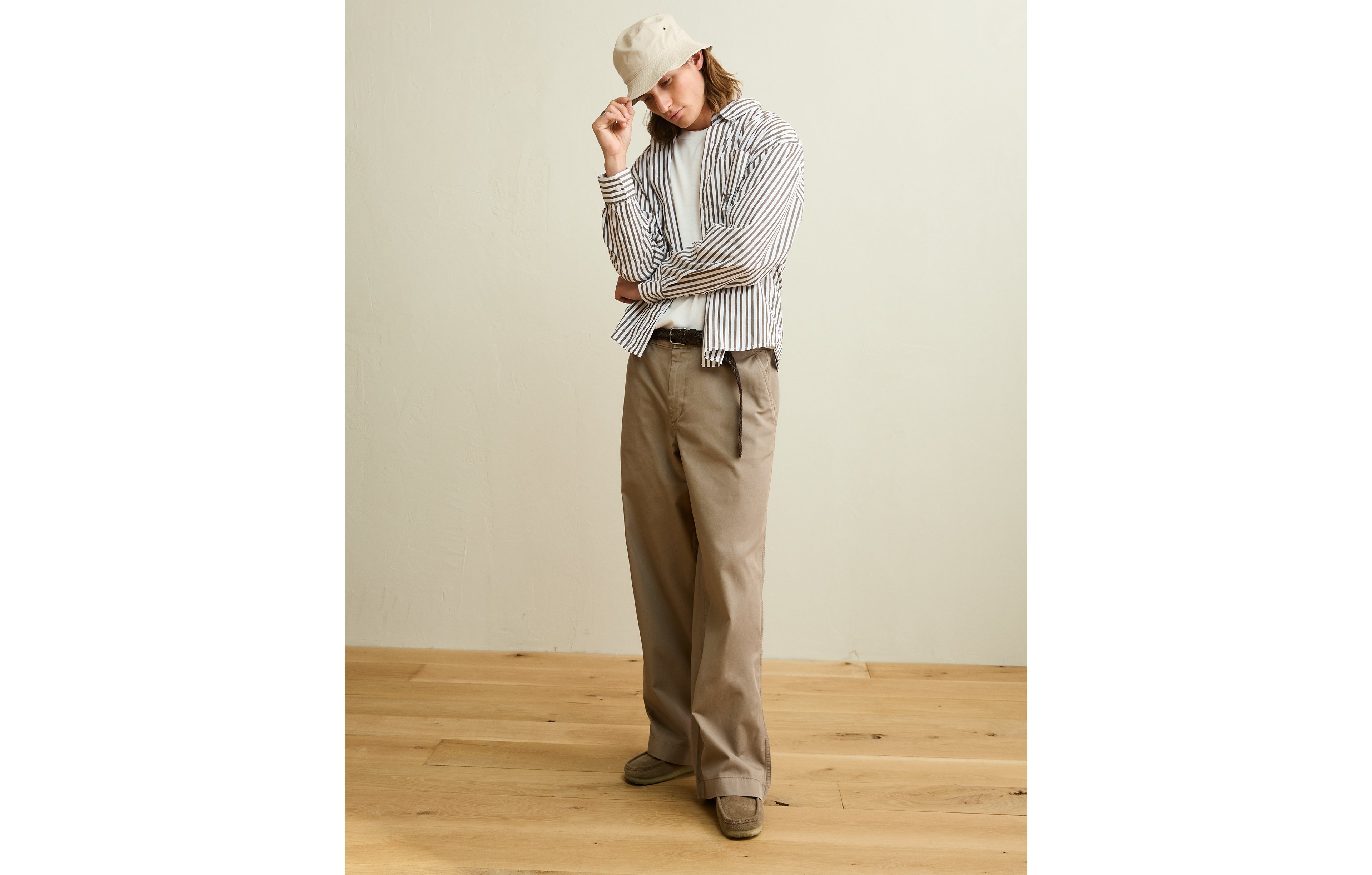 AE x Lamine Yamal Poplin Button-Up Shirt