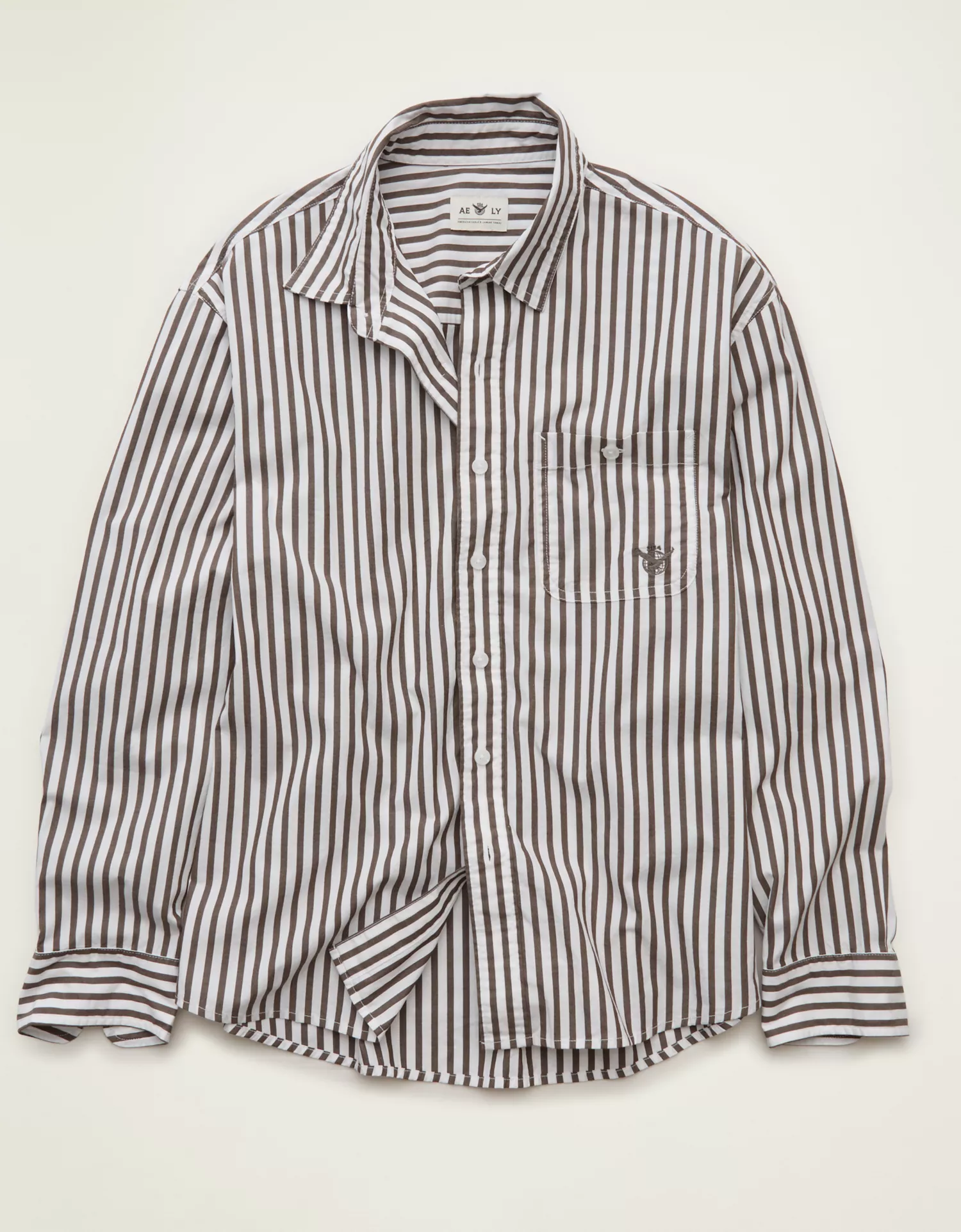 AE x Lamine Yamal Poplin Button-Up Shirt - thumbnail 4