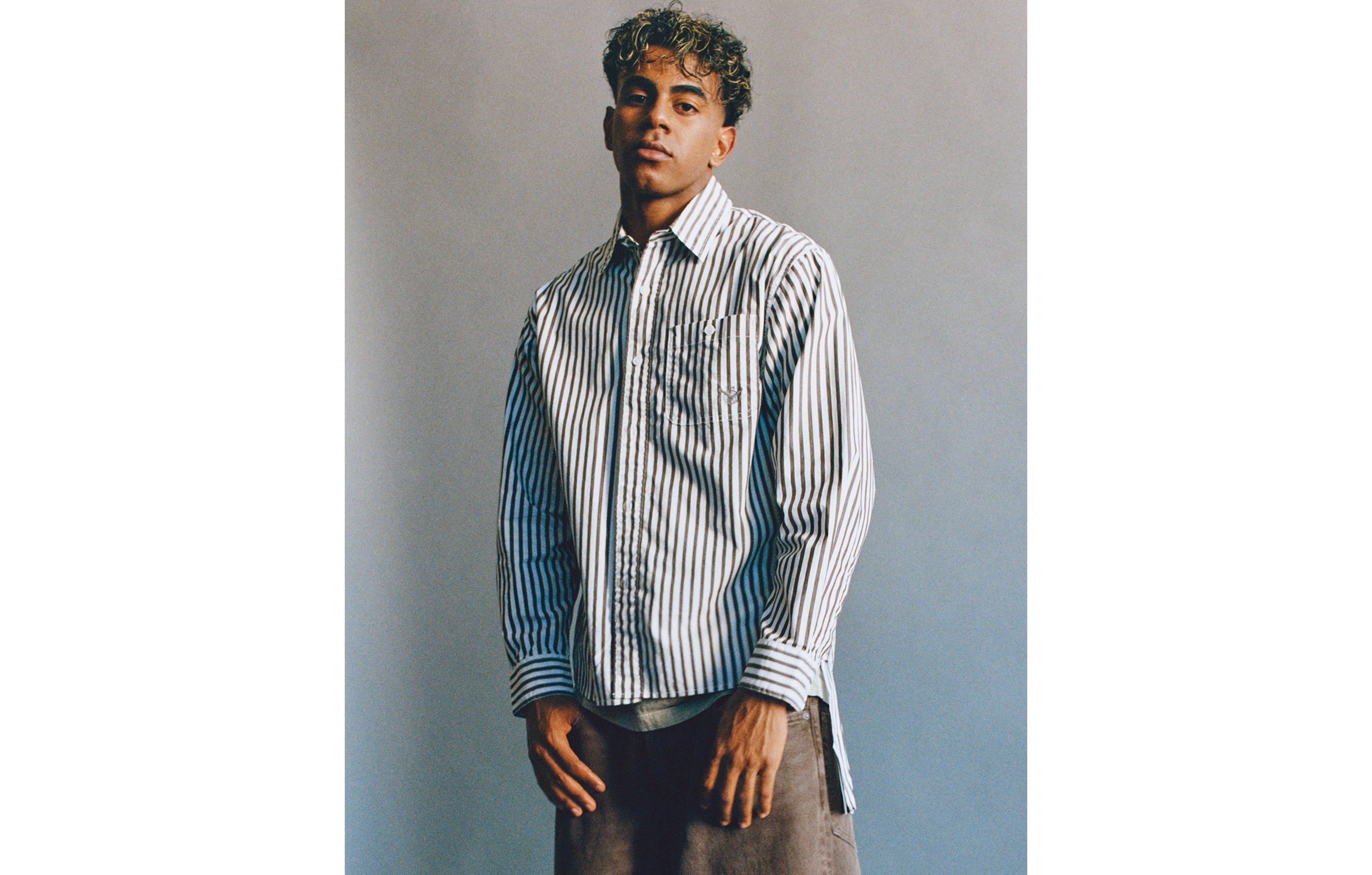 AE x Lamine Yamal Poplin Button-Up Shirt
