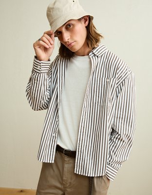 AE x Lamine Yamal Poplin Button-Up Shirt