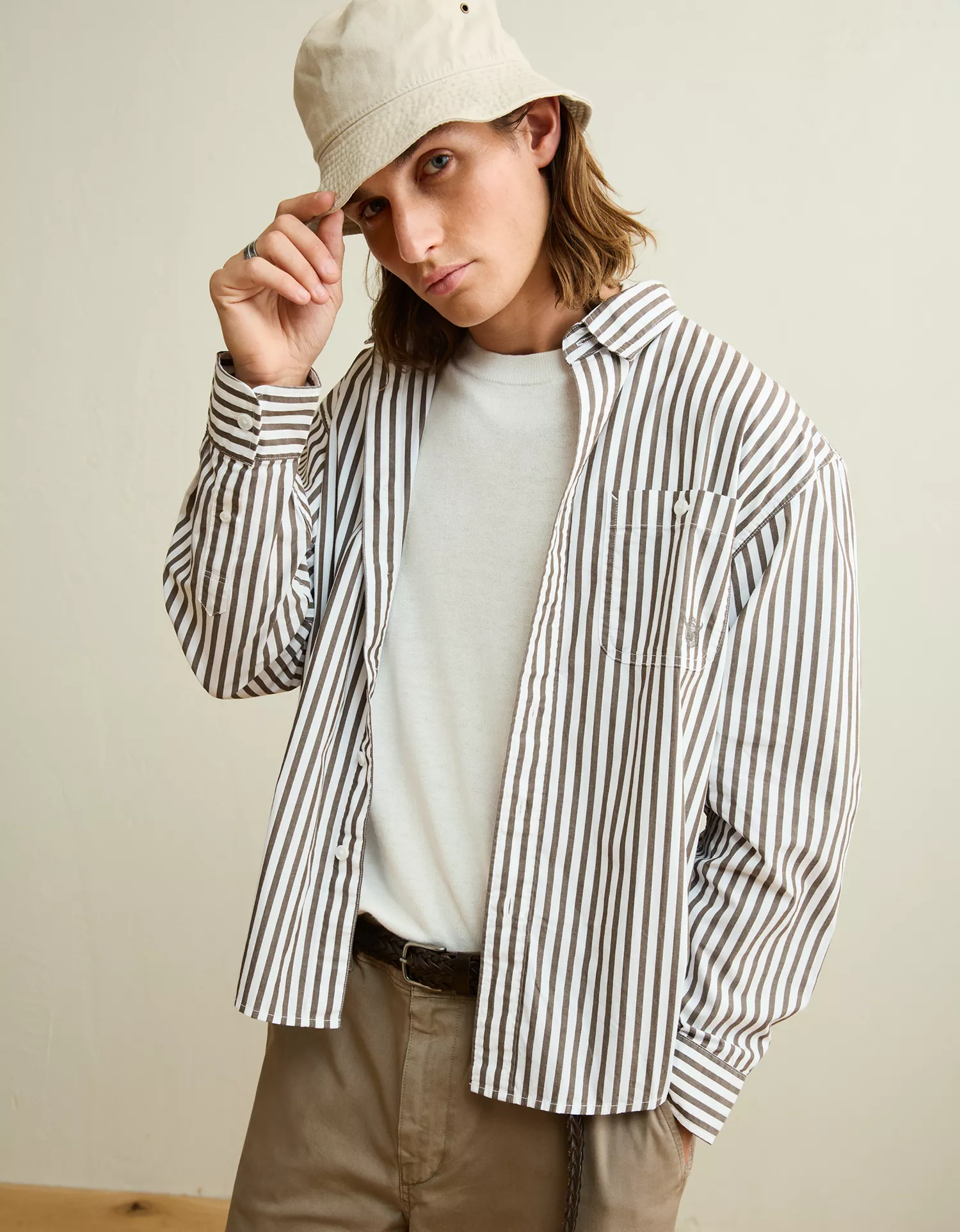 AE x Lamine Yamal Poplin Button-Up Shirt - thumbnail 2