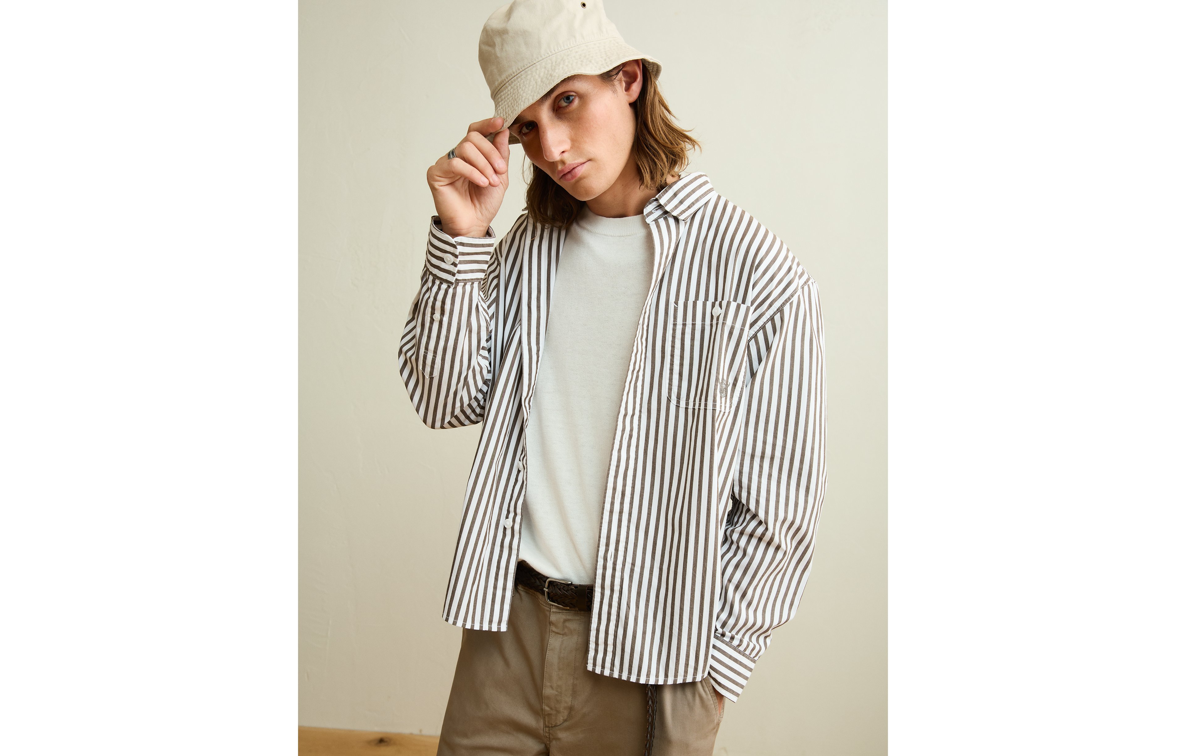AE x Lamine Yamal Poplin Button-Up Shirt