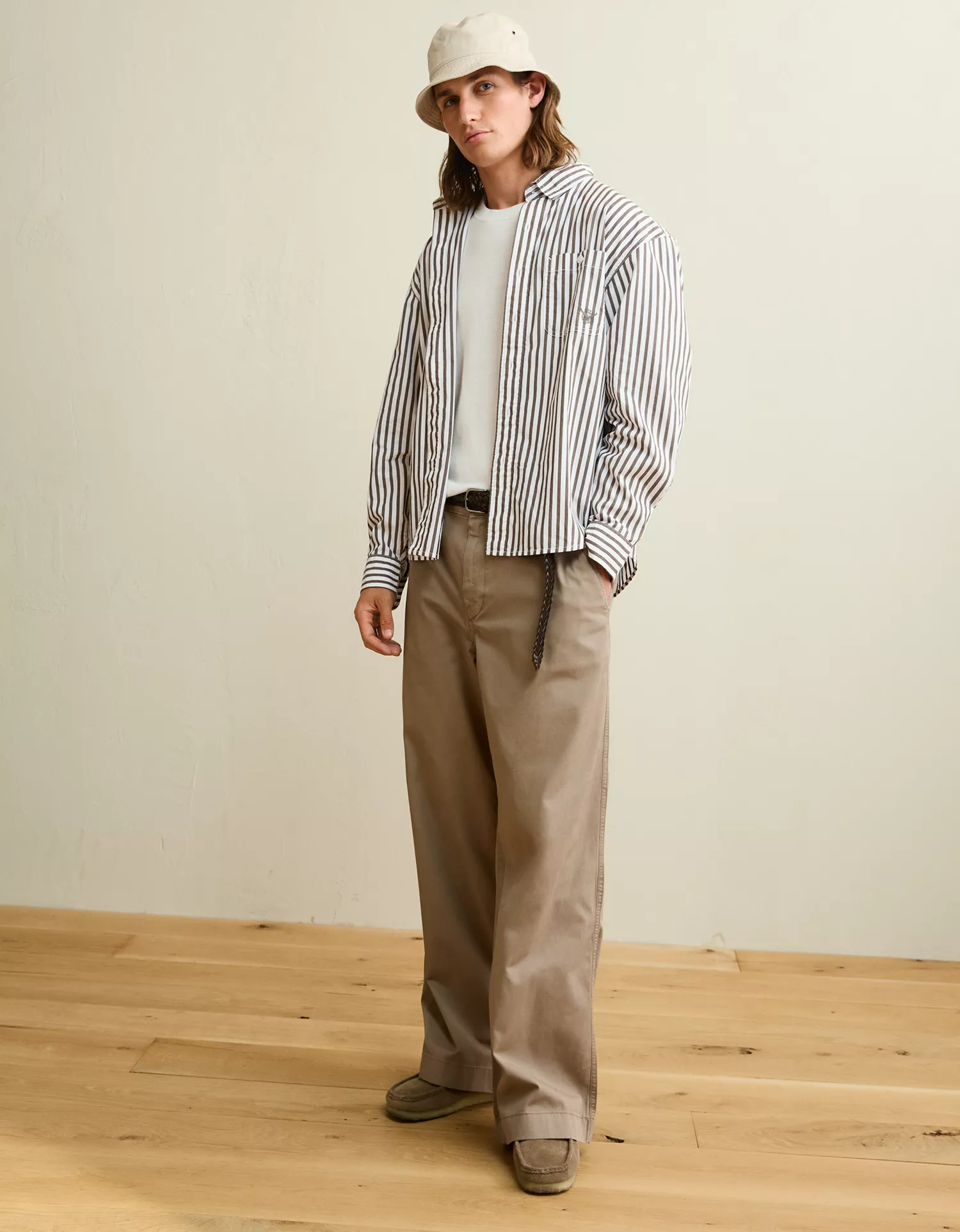 AE x Lamine Yamal Poplin Button-Up Shirt - thumbnail 6