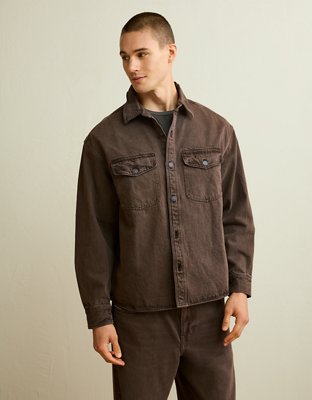 AE x Lamine Yamal Denim Overshirt