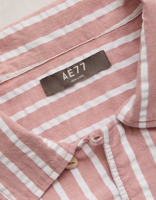 AE77 Seersucker Camp Collar Shirt