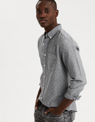 ae oxford button up shirt